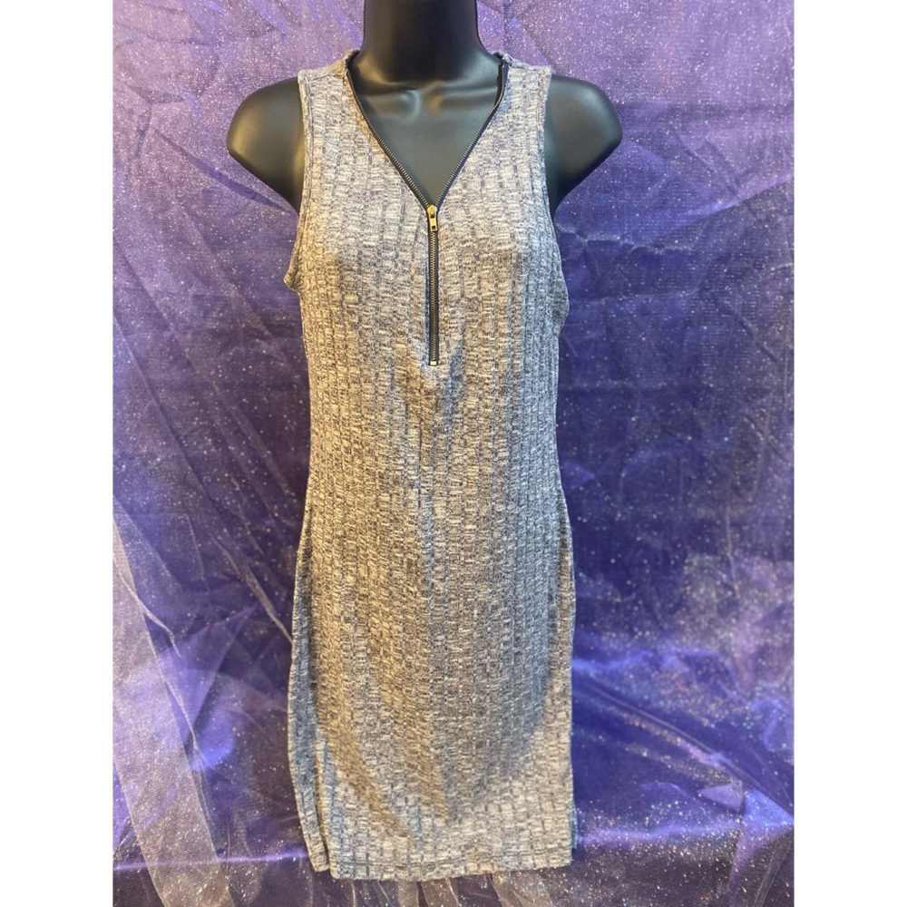 Blue mini dress